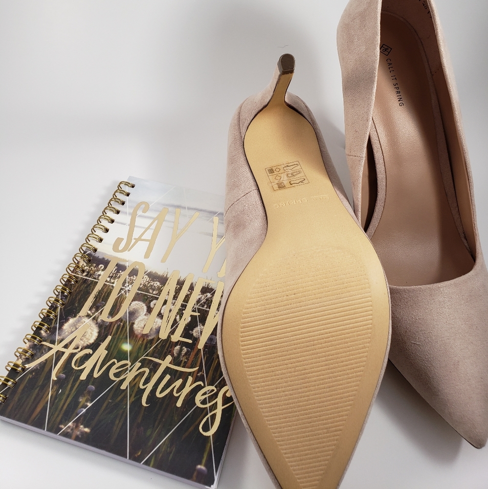 CALL IT SPRING BEIGE HIGH HEEL 4in